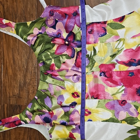 Floral Spring Dress- Size 8 - Picture 8 of 10